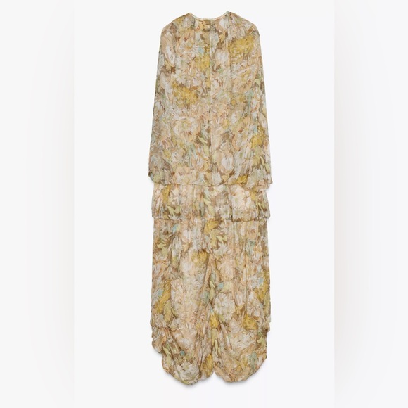 Zara Multicolor Dress size XS NWOT - Picture 5 of 8